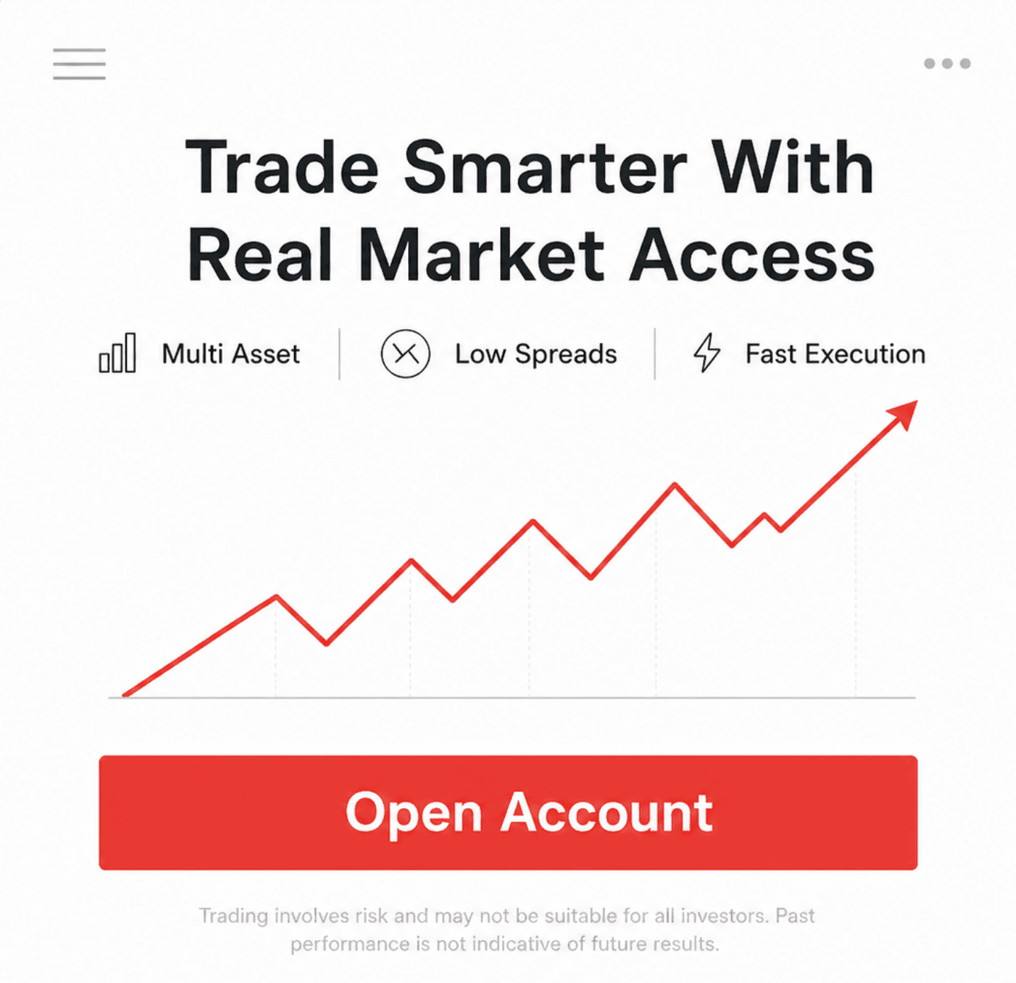 Trade Smarter With Real Market Access - Multi Asset, Low Spreads, Fast Execution