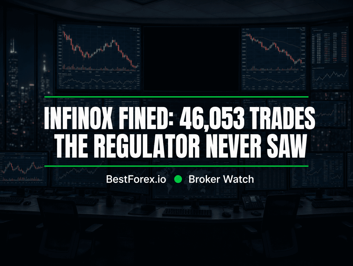 Infinox Fined £99,200 for 46,053 Missing Transaction Reports in FCA's First MiFIR Case