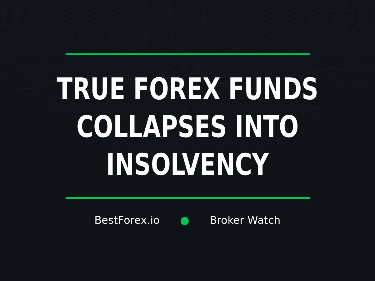 True Forex Funds collapses into insolvency — BestForex.io Broker Watch