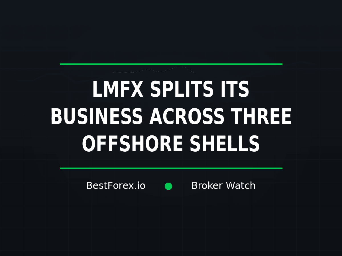 LMFX splits trading, payments and crypto across three offshore entities — BestForex.io Broker Watch