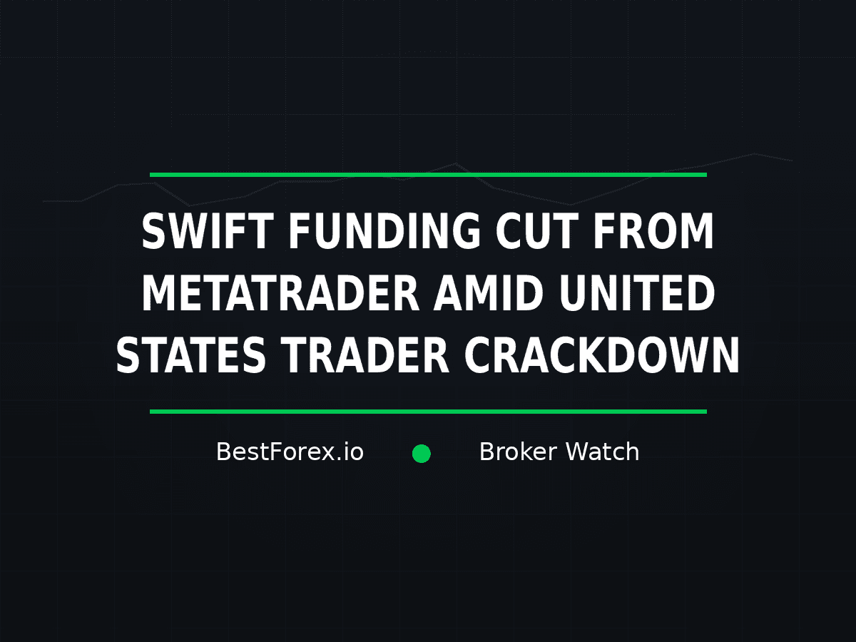 Swift Funding forced off MetaTrader after MetaQuotes purged prop firms serving United States traders — BestForex.io Broker Watch