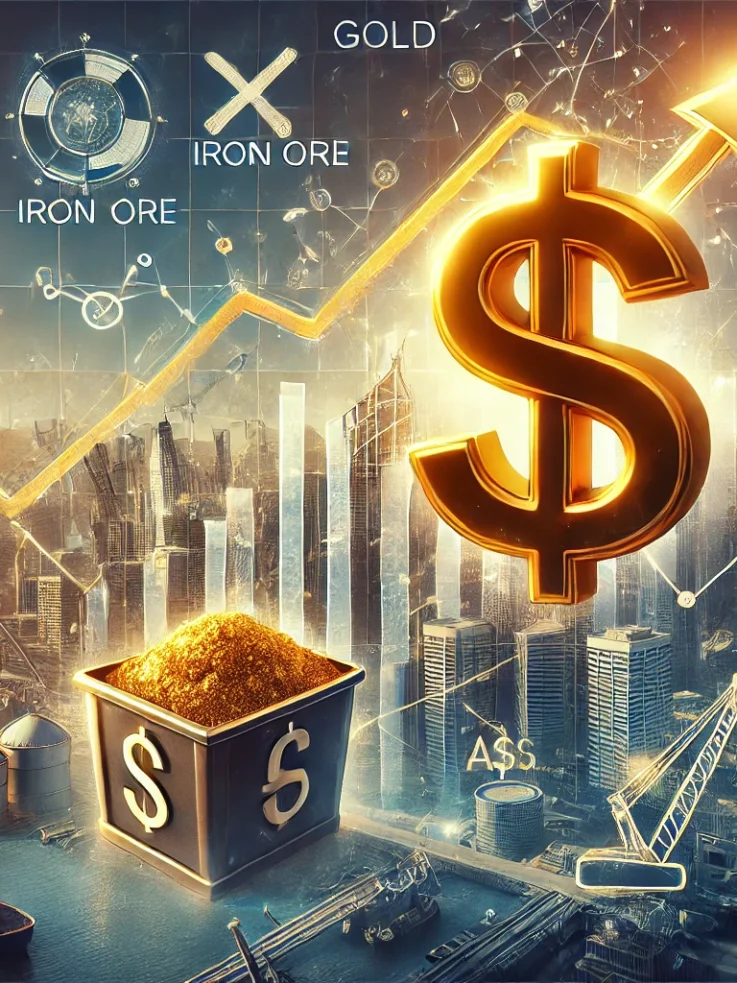 Australian Dollar Strengthens on Commodity Price Surge